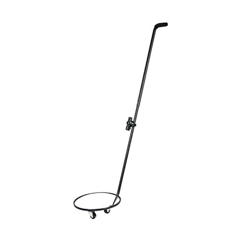 

Big Deal Under Vehicle Inspection Mirror - 12 Inch Diameter Security Mirror With Wheels And LED Light For Searching Under Cars