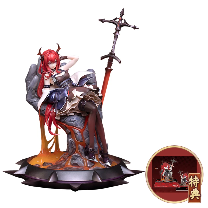 

Original Arknights Surtr Molten Ver. Figure with Bonus Game Action Figure Collectibles Model Toy Desktop Ornaments Cartoon Model