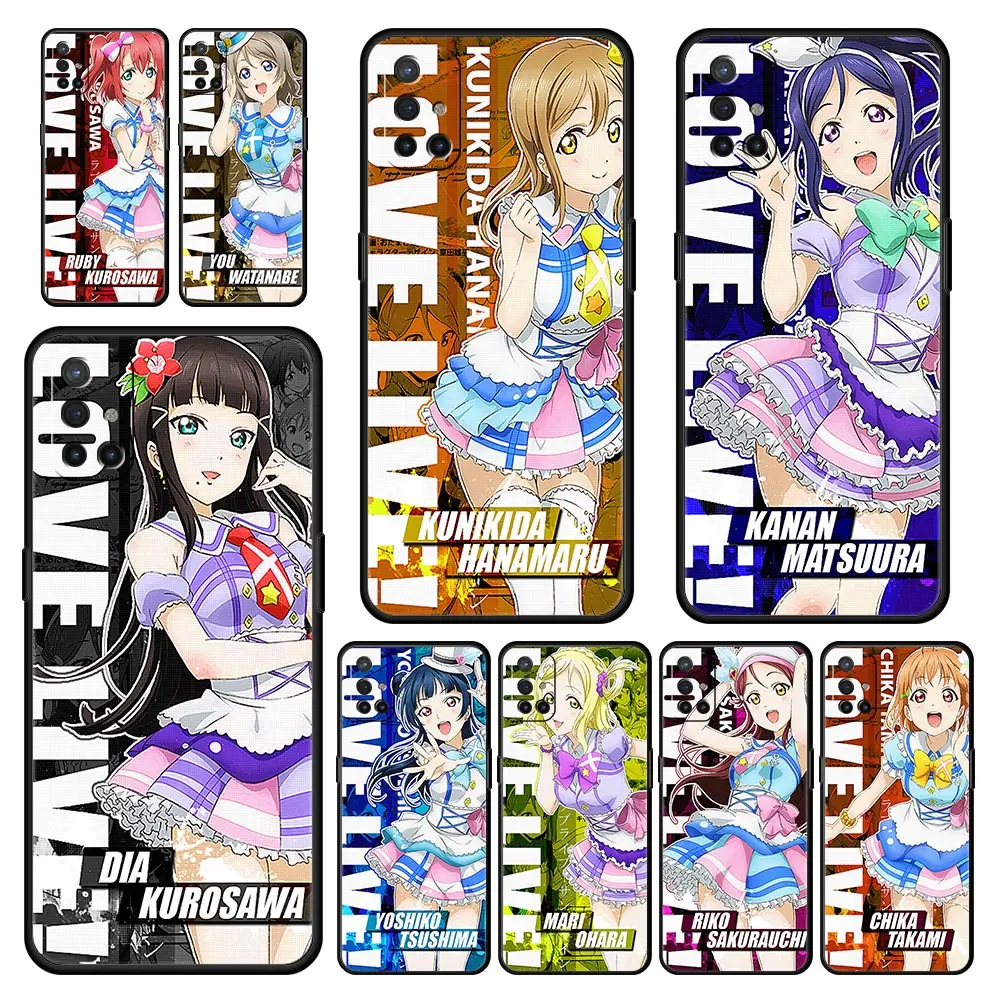 

Love Live! Чехол для OnePlus 10 9 Pro 9T 9R 9RT 8T 8 7 6T 7T