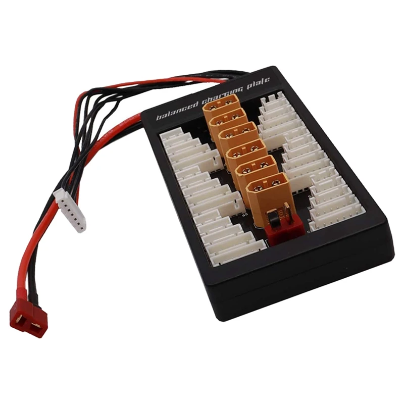 Multi 2S-6S Lipo параллельная сбалансированная зарядная плата XT60 с разъемом для