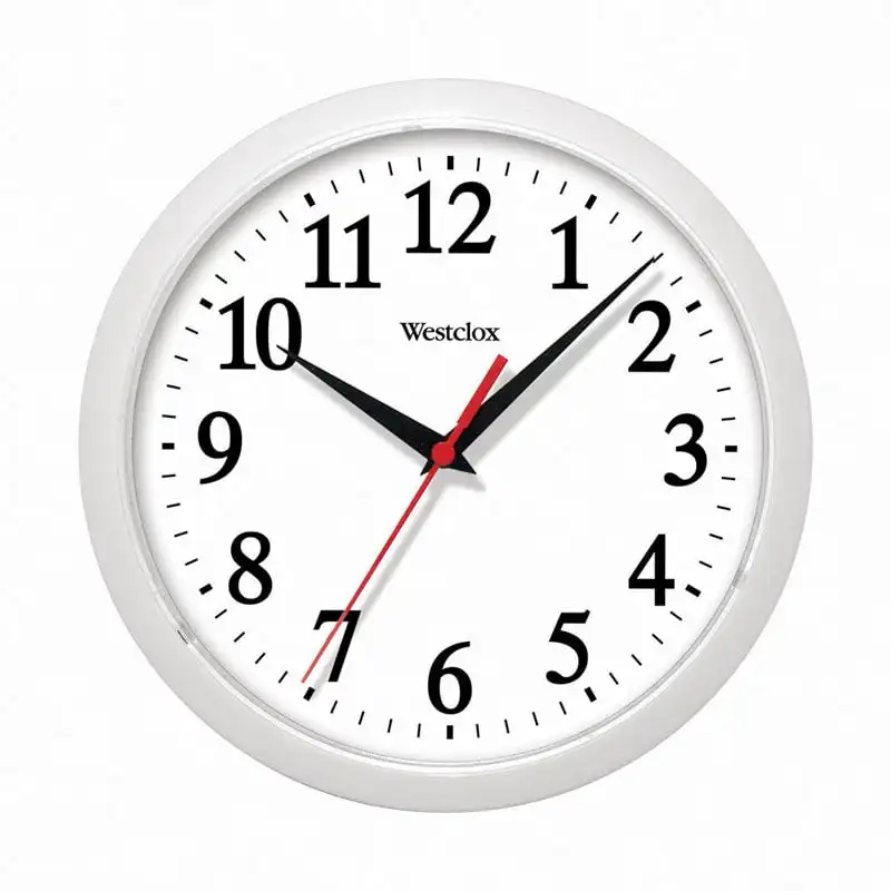 

Basic White Wall Clock