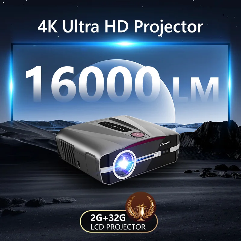 LED 4K проекторы Full HD Автофокус WiFi Bluetooth