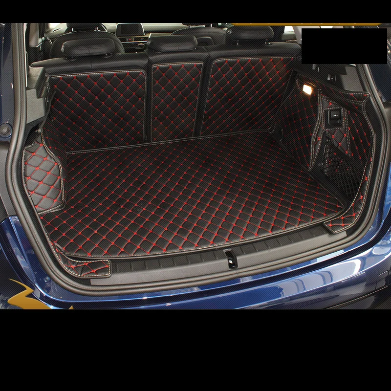 Кожаный 3D коврик для багажника автомобиля подкладка груза Bmw F45 F46 2014 2015 2016 2017 2018 2019