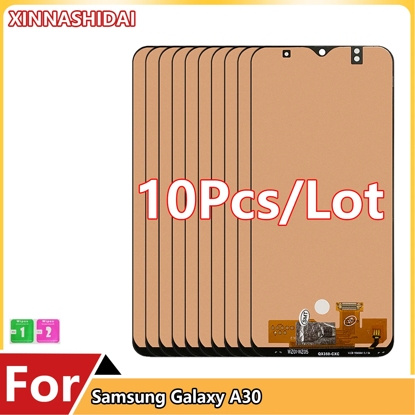 10 шт. сенсорный ЖК-дисплей для Samsung Galaxy A30 A305/DS A305F A305FD A305A |