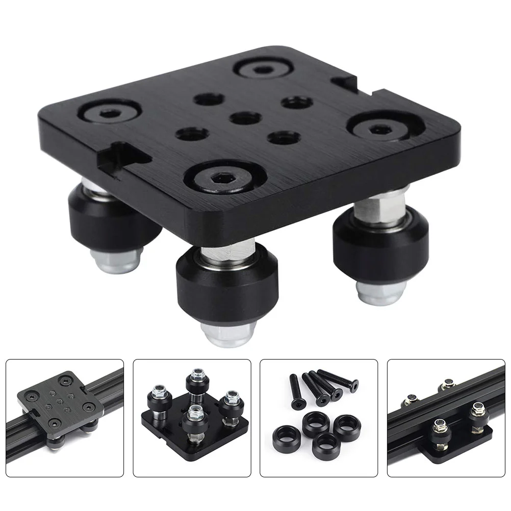 

Plate Gantry Profile Slot V Pulley Aluminum Build3D Part Parts Low Supportwheel European Accessories Extruder Wheels