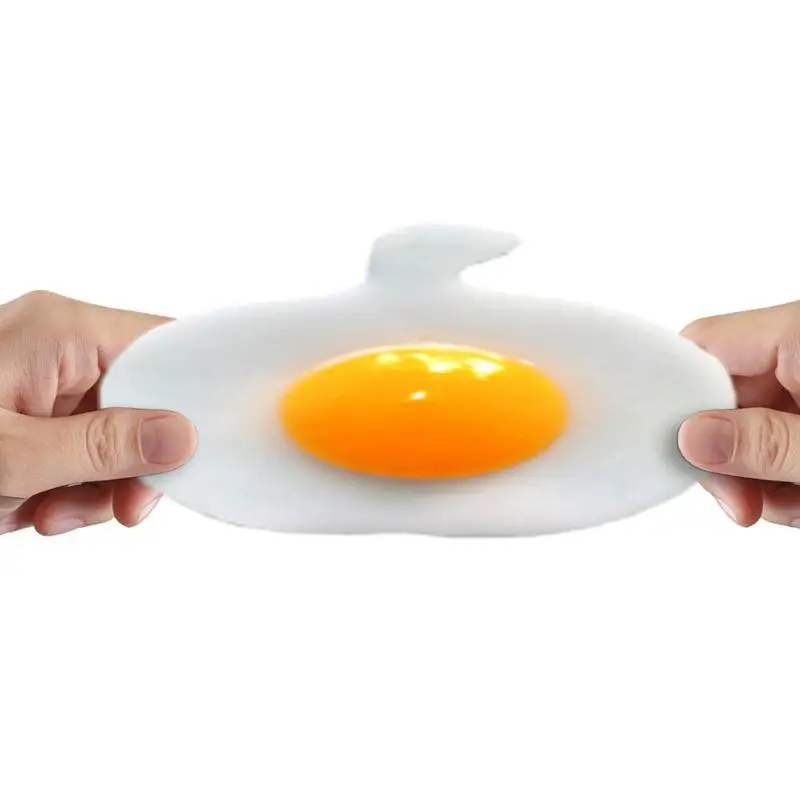 

Сжимаемые яйца поддельные жареные яйца Новинка сжимаемые игрушки для снятия стресса сжимаемые яйца Веселая игрушка для снятия напряжения ...