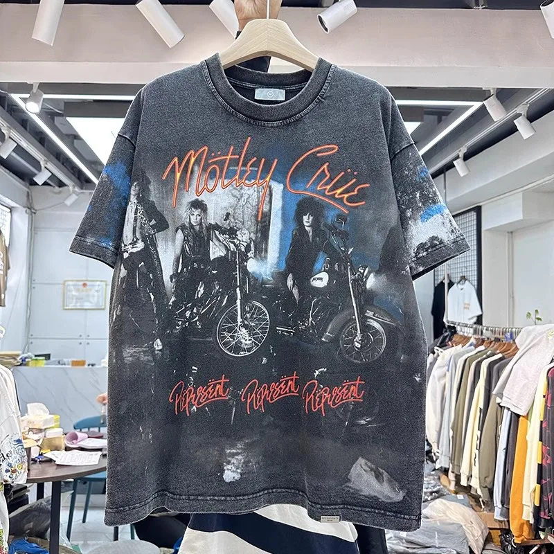 

Washed T Shirt Men Women Vintage High Quality New Arrived T-shirt Tops Tee