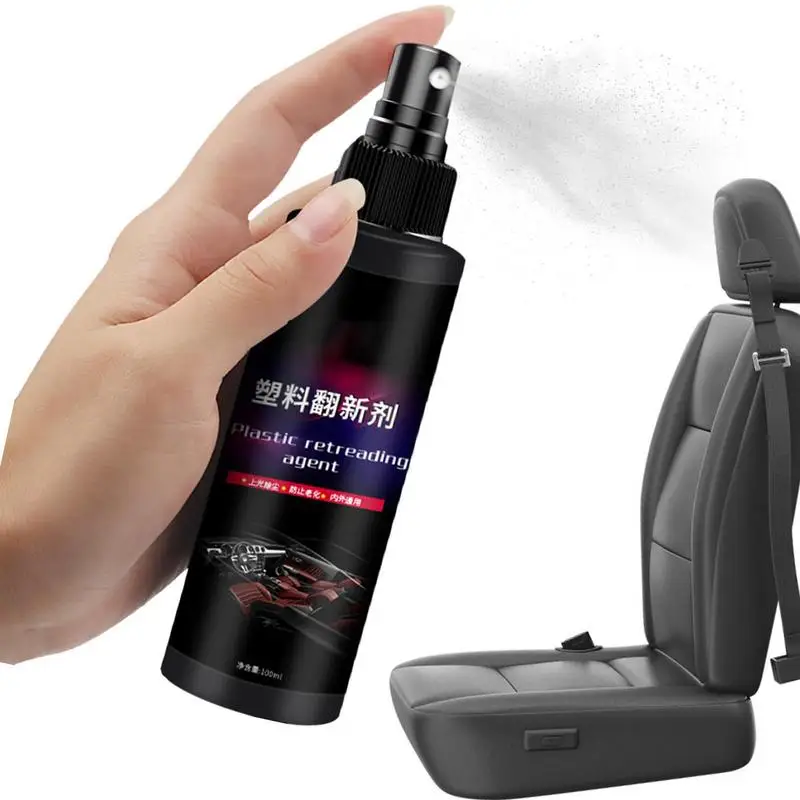 

Car Plastics Restore 100ML Revitalizer Plastics Renovator For Car Rubbers Plastics Parts Refurbish Agent
