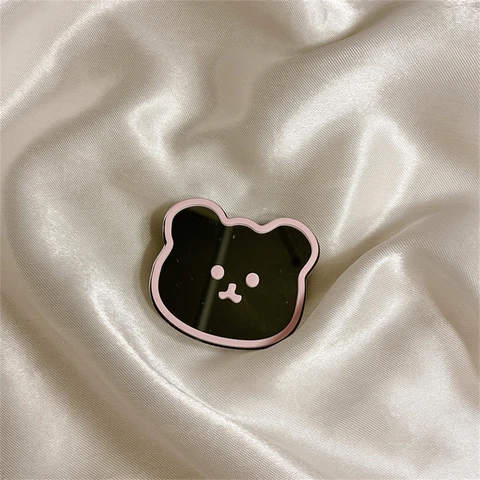 Косметический кронштейн для зеркала с сердечком для макияжа, ручка для телефона Tok Griptok, корейский держатель, кольцо для iPhone 15, аксессуары, подставка для телефона, держатель