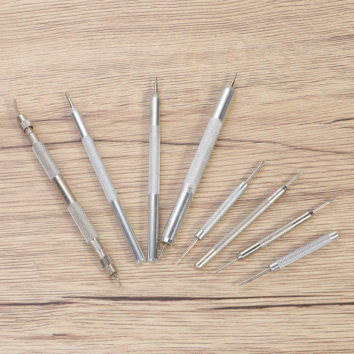 

8PCS Watch Repairing Tool Watch Strap Installation Removal Tools Sturdy Watch Accessories Portable Wrist Watch Removing Tool