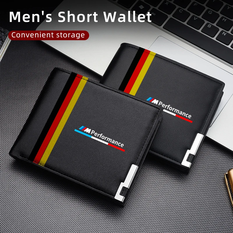 Модный кошелек с тремя цветами для BMW Performance M3 M5 F25 F26 F15 F16 E90 E91 E92 E60 E84 G22 G32 F13 F30