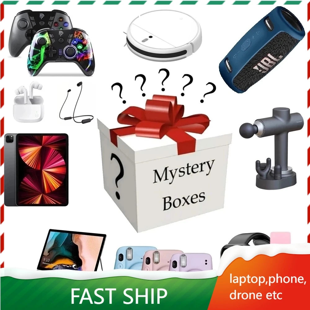

2022 New Lucky Bag Mistery Box Premium Electronic Product Mystery Box Boutique 1To 3 Pcs Random Item Most Popular Christmas Gift