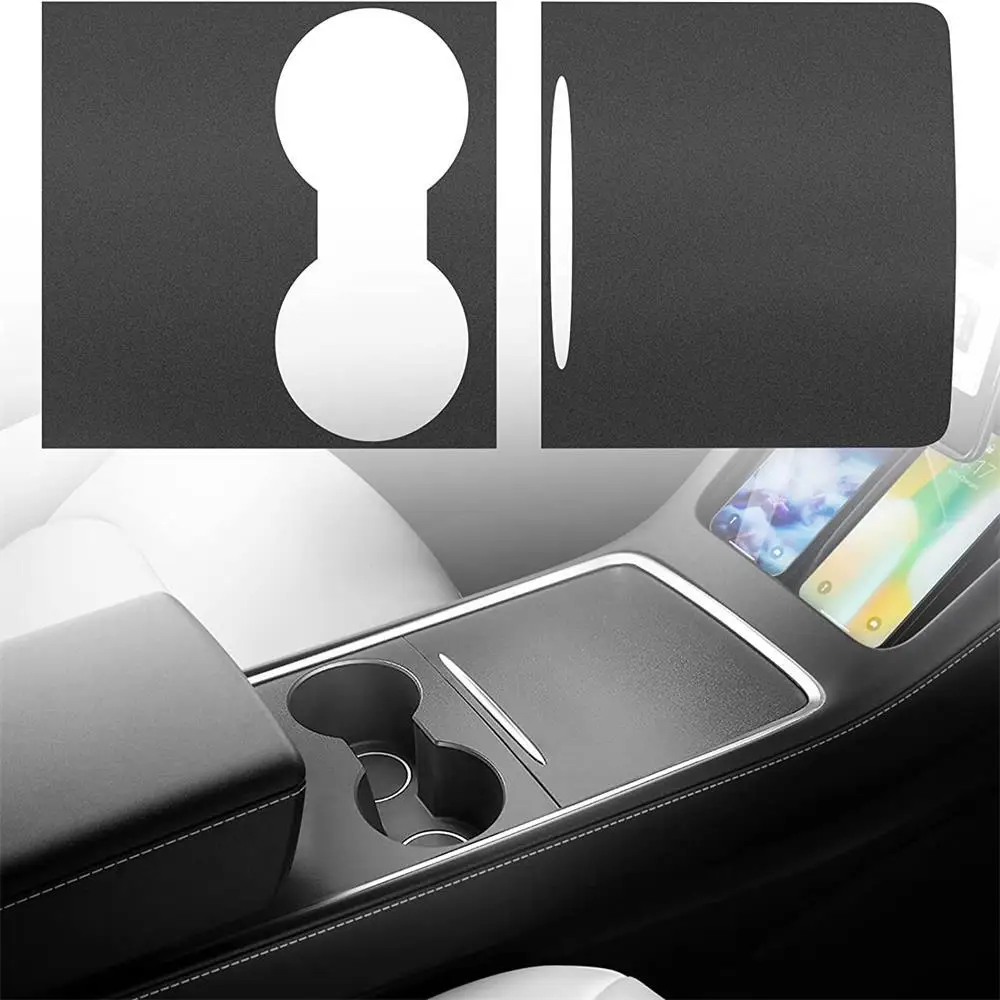 

Suede Frabic Trims For Tesla Model 3 Model Y Interior Decoration Central Console Patches Wrap Kit Decor Sticker 2021 2022 2023