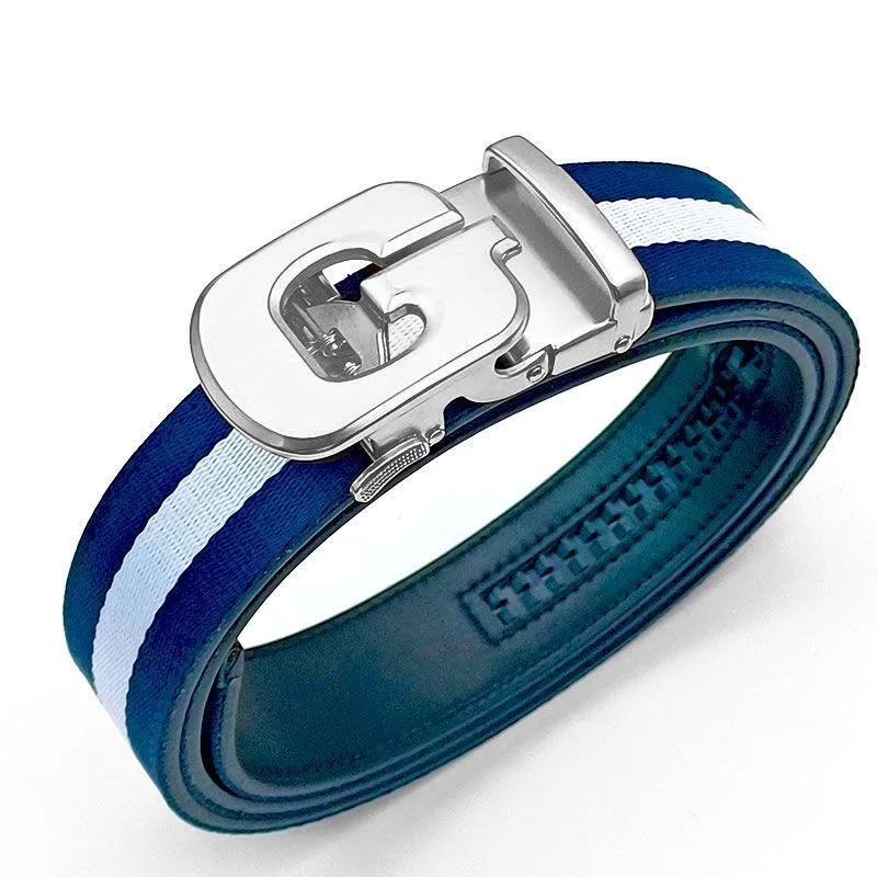 Ремень мужской с металлической пряжкой дизайнерский Повседневный широкий пояс