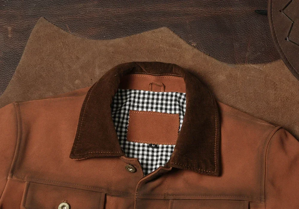 Кожаная куртка Blunt Razor из матовой воловьей кожи 507 рабочая одежда кожаная с