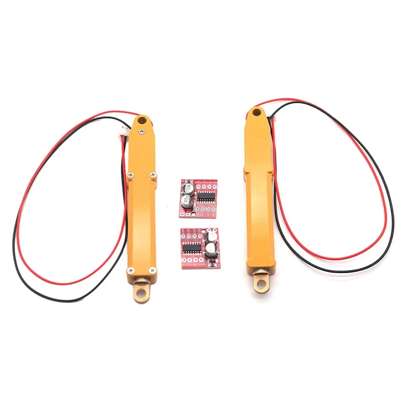 

FBIL-N20 Electric Full Metal Push Rod Push Rod For Rc Excavator Dump Truck Metal Cylinder With Motor Drive Board