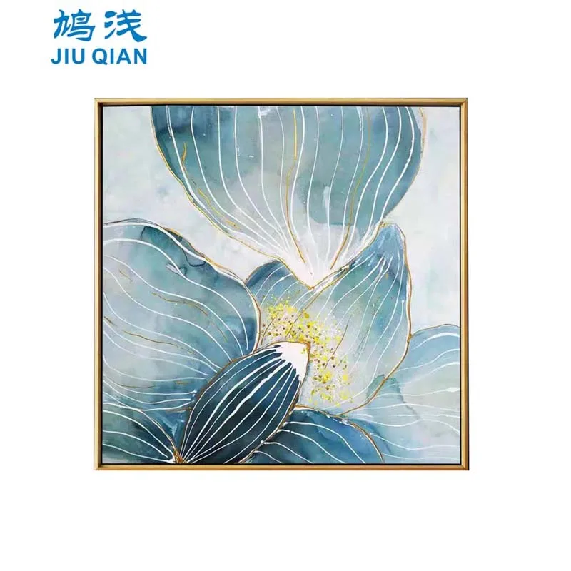 

JIUQIAN living room decoration oil painting sofa background wall murals bedroom modern simple hand-painted oil painting