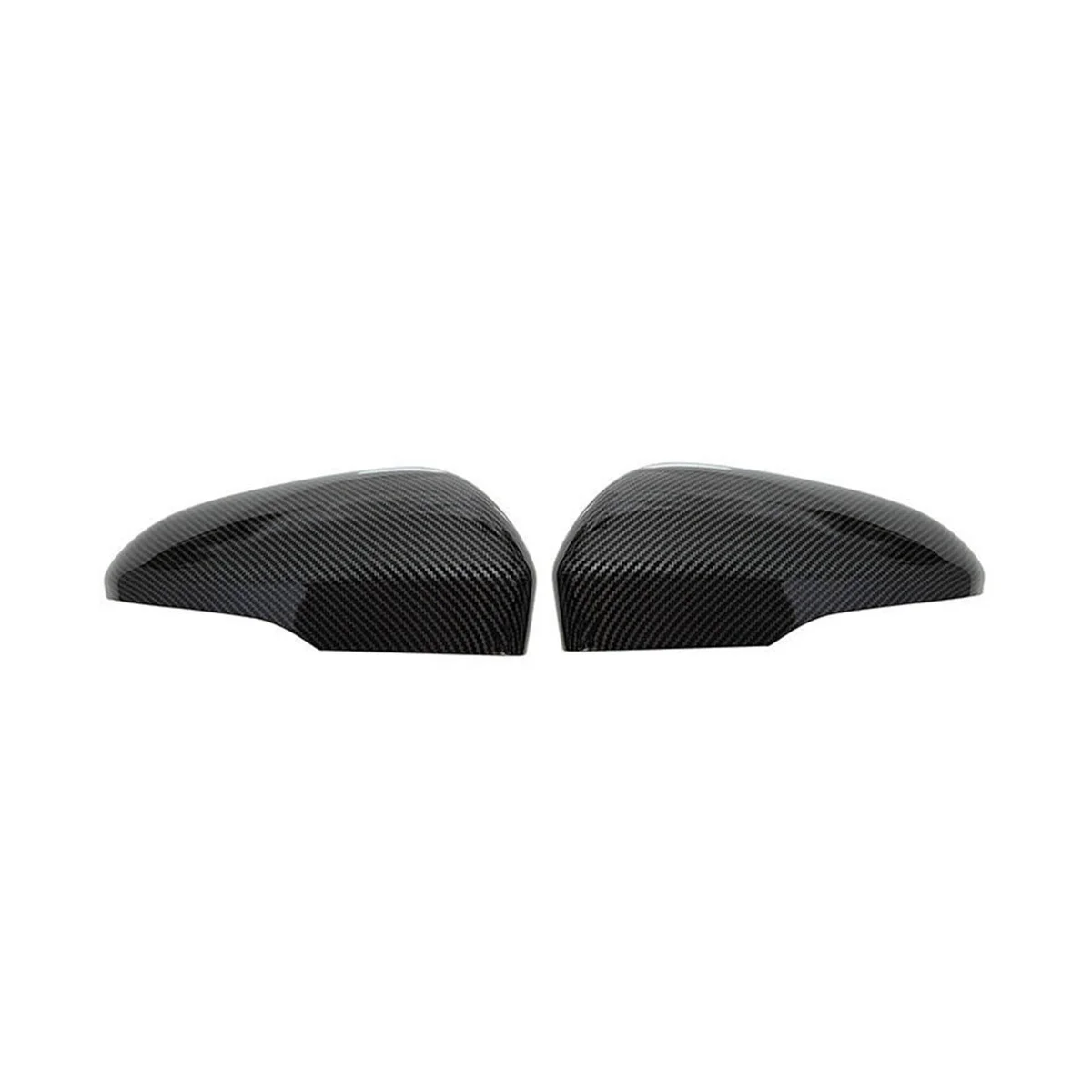 

Car Carbon Fiber Black Rearview Mirror Shell Cover for Ford