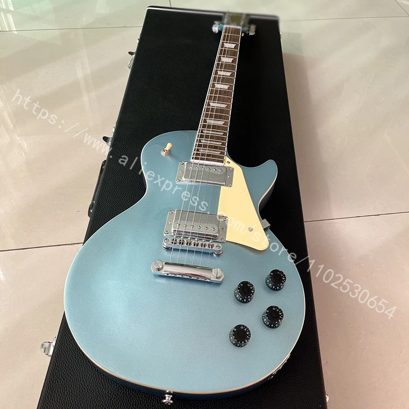 

Domestic electric guitar, professional quality assurance, peach blossom core solid wood, free door-to-door delivery.