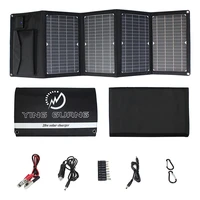 28w 5v 18v foldable solar panel usb dc solar charger portable rechargeable battery chargers for phonehikingcampingoutdoors