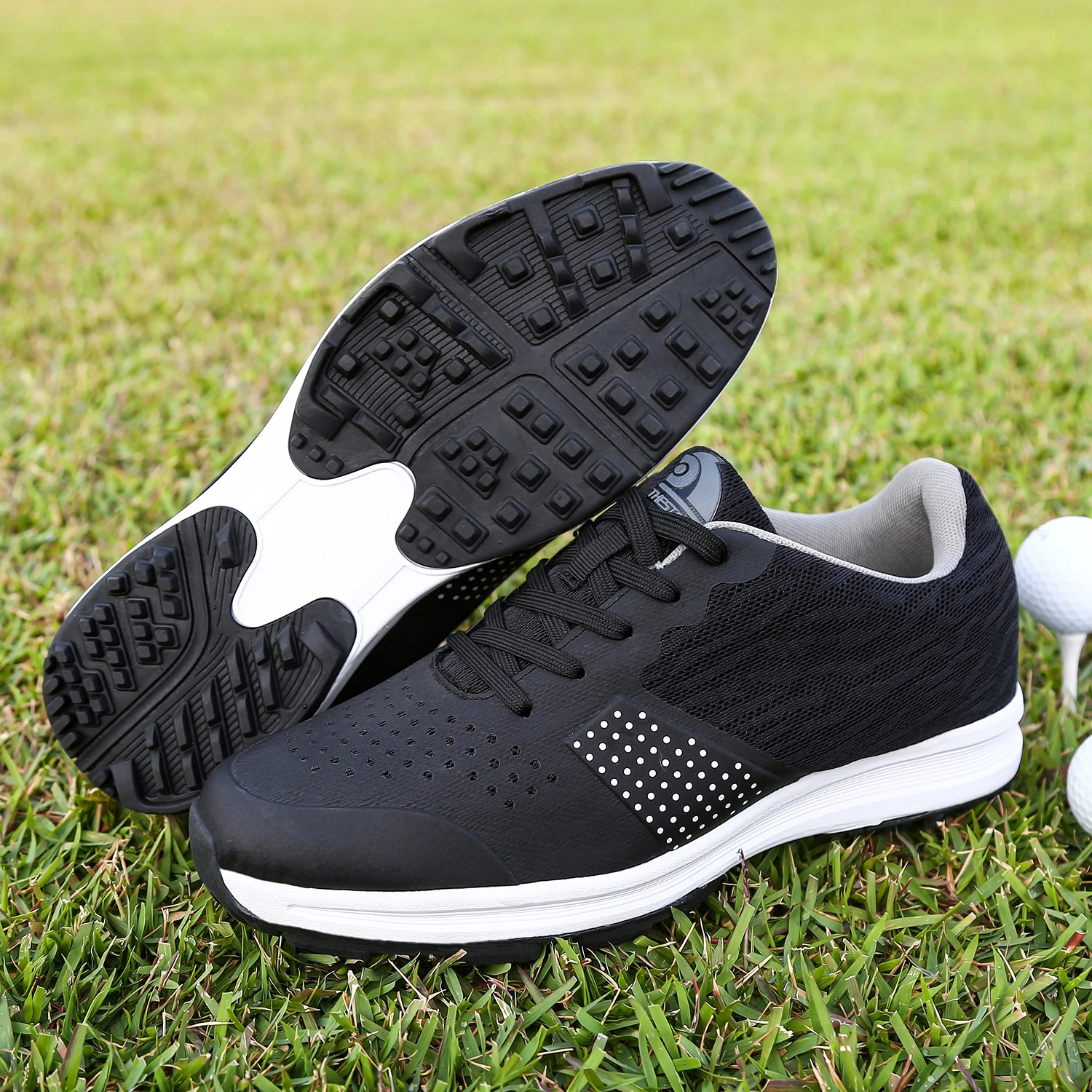 

Thestron Mesh Golf Shoes Men Brand Waterproof Golf Sneakers Athletics Golf Training Shoes Golfing Walking Boot for Men Tour Golf