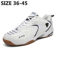 men badminton shoes breathable professional sport shoes men and women white color high quality rubber sole sneakers