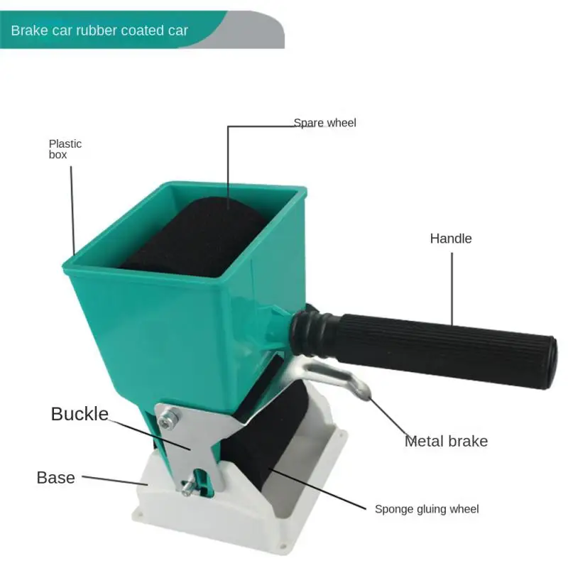 Небольшой домашний ручной роликовый аппликатор клея клеевая машина для обоев