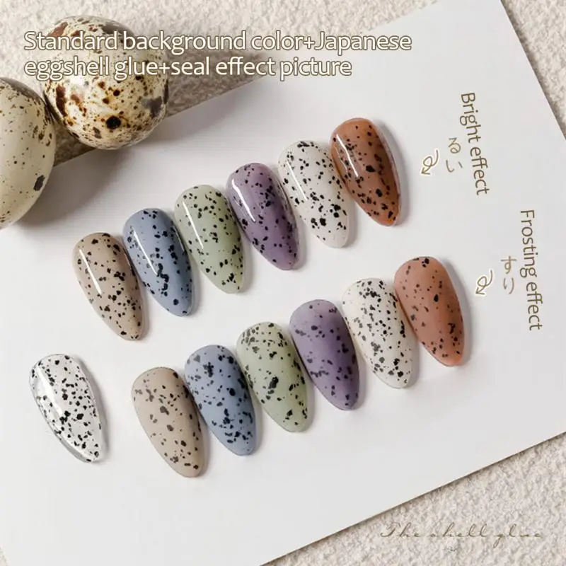 

Гель-лак для ногтей в виде перепелов, удаляемый замачиванием, основа в виде яиц, УФ-гель для ногтей, лак для ногтей, клей для маникюра, популяр...