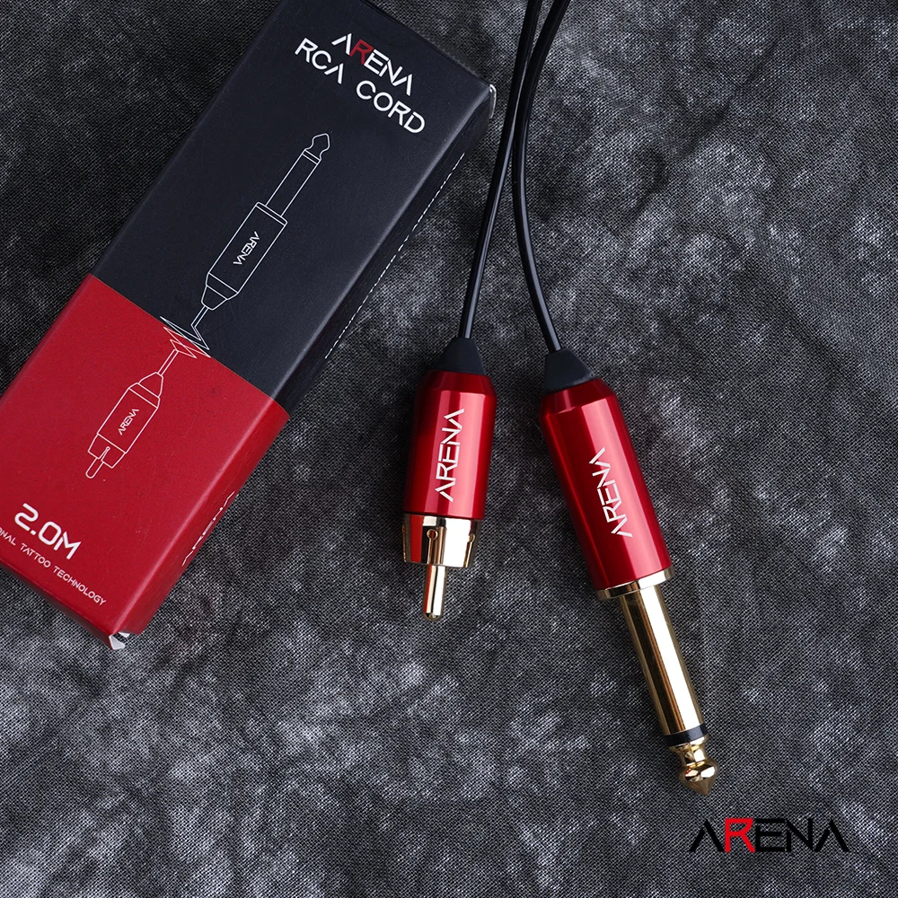 

Силиконовый Шнур Питания RCA для тату-машинки, 2 м