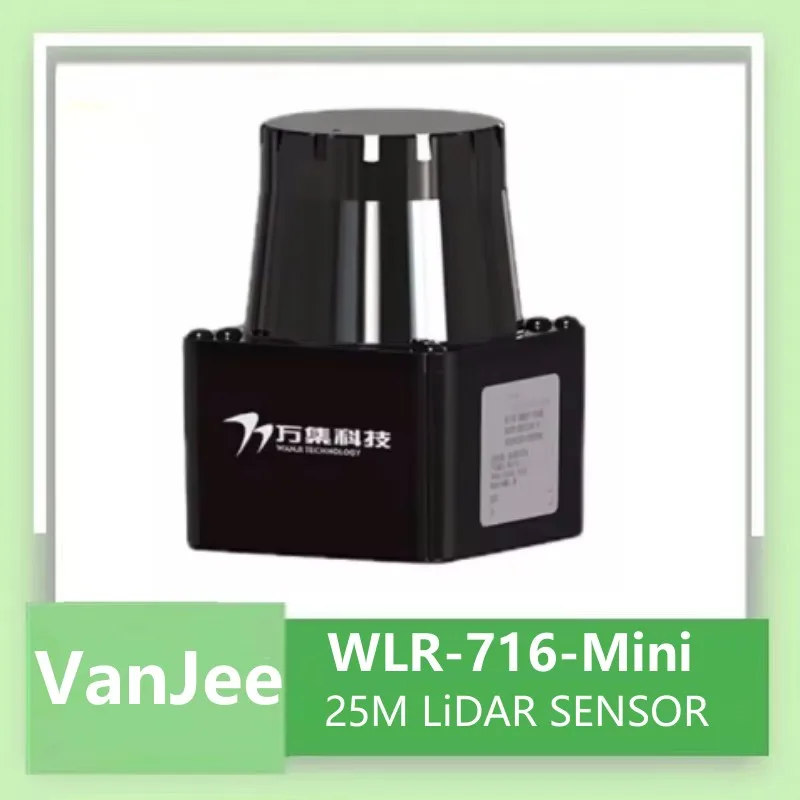 Vanjee WLR-716mini 25m навигация препятствия обход liDAR для SR AMR открытый высокая вибрация