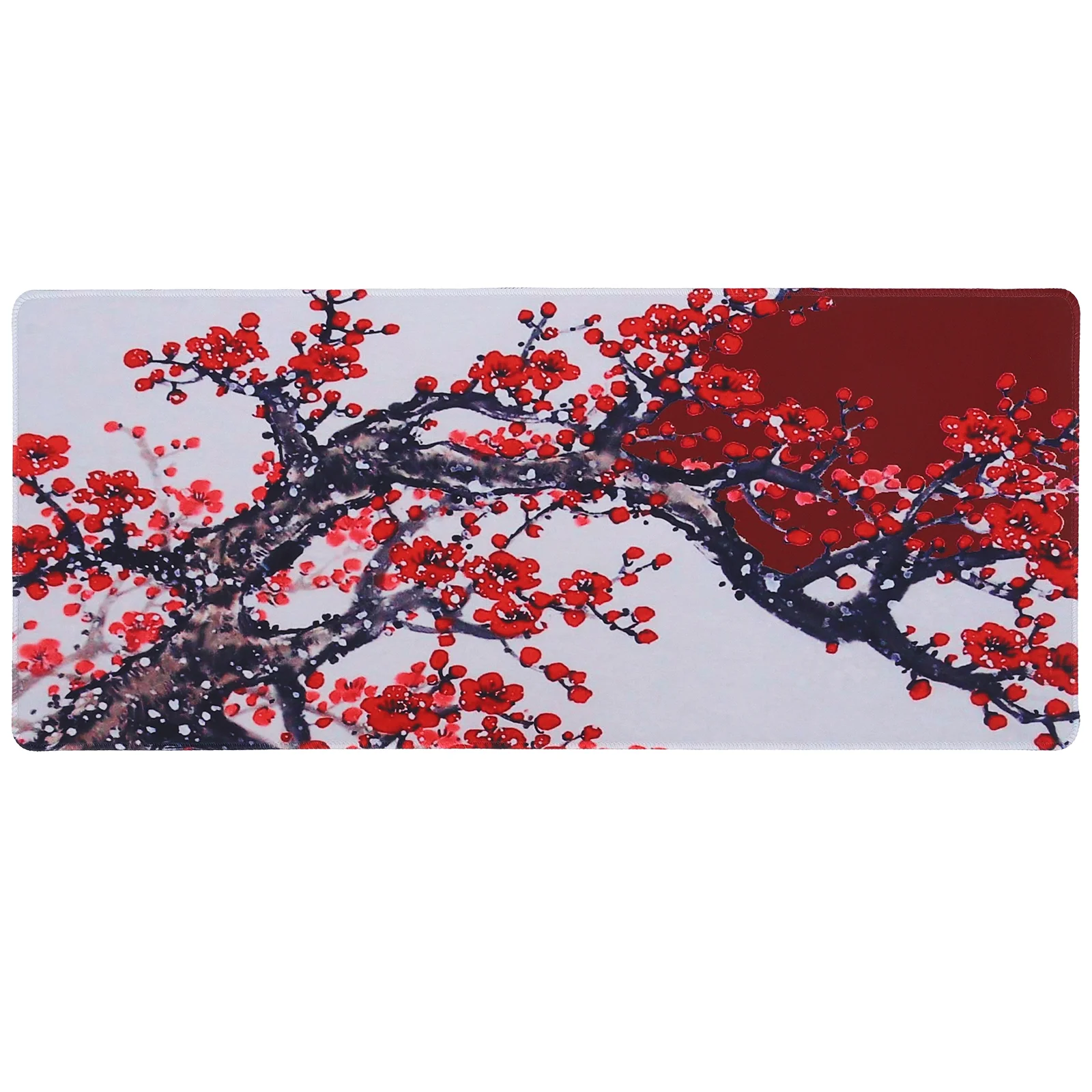 

Big Mouse Pad Cherry Blossom Computer Desk Mat Mouse Pad Keyboard Mouse Pad