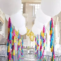 new 5 36inch matte pure white latex balloons wedding birthday party xmas balloon arch garland decor baby shower helium balls glo
