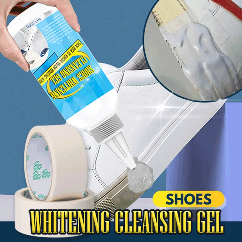 

Shoes Whitening Cleansing Gel Shoe Fast Acting Cleaner Foaming Stain Remover For Shoes SUB Sale