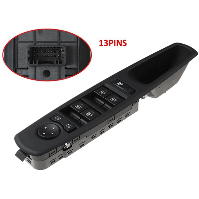 Новый переключатель стеклоподъемника 809610016R подходит для 2008-2016 Renault Megane MK3 Sedan 2.0L