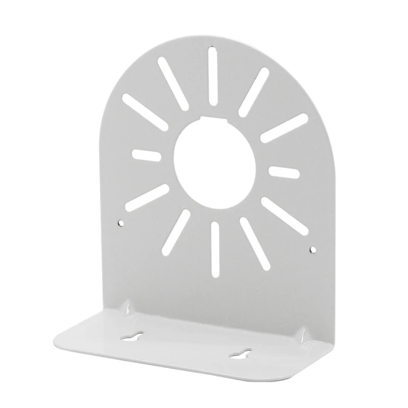 

Universal Wall Mount Bracket Base Set L Type Metal Easy to Operate Compatible with CCTV PTZ Dome Camera Ceiling Mounting