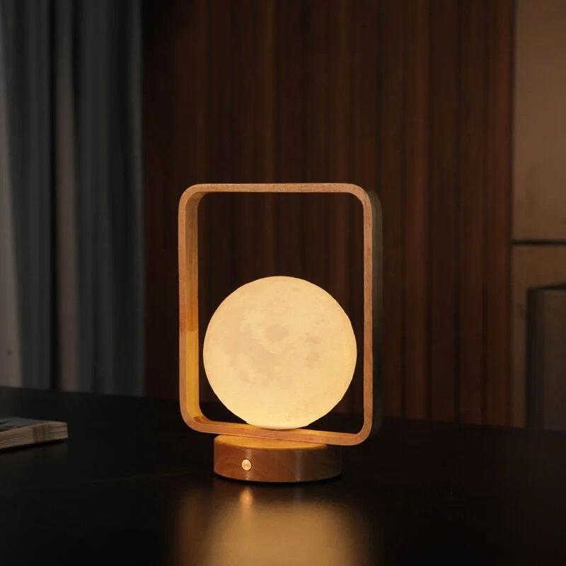 

Creative Moon Light 3D Printing Charging Night Light Bedside Light Bedroom Sleep Romantic Gift Atmosphere Light