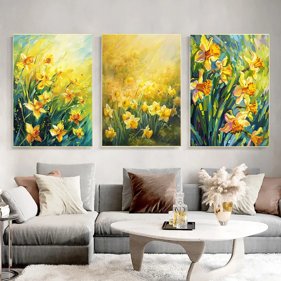 dekorację Home Decor obrazy do wnętrz artystyczne dekoracji pokoju obraz ścienny na płótnie kwiaty 1 szt. Koncepcja artystyczna