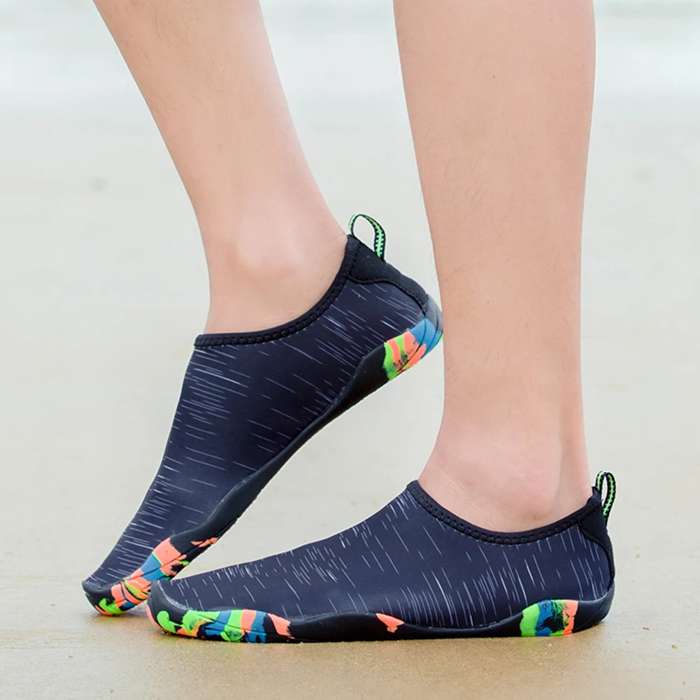 

Unisex Blue Outdoor Swimming Shoes Seaside Beach Aqua Water Sports Surfing Quick Dry Footwear for Men Women Shoes