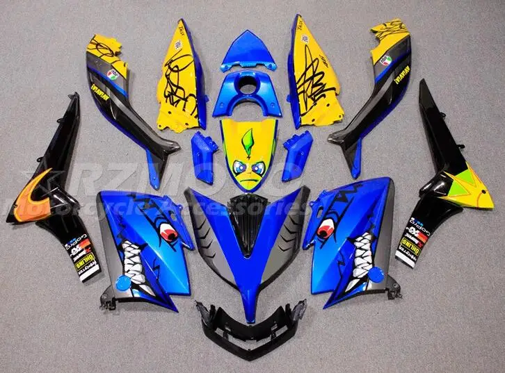 

Style New ABS Fairings Kit Fit For YAMAHA T-max 530 2015 2016 15 16 Tmax Bodywork Set Shark
