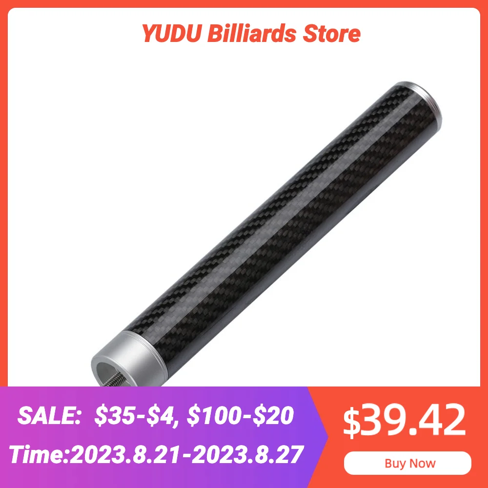 

Mezz Billiard Extension 8.86 Inches 4.6oz Carbon Fiber Billar Convenient Billiard Accessories for MEZZ PREDATOR