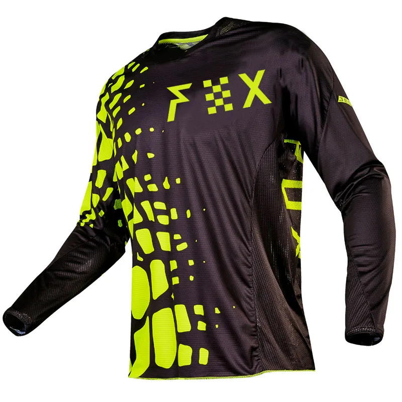 FHX Новый трикотаж для скоростного спуска Рубашка мотокросса Moto Cross Country Polera Mtb