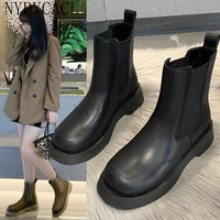 womens chelsea boots brand desinger luxury shoes slip on ankle boots high platform fashion short boots womens autumn boots new