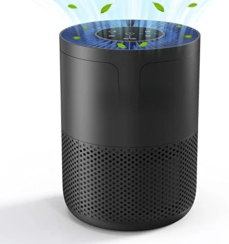 

Очиститель с диффузором эфирного масла, очиститель воздуха для спальни, м², низкий уровень шума, режим сна, для домашних животных, пыль, дымовой запах с H1