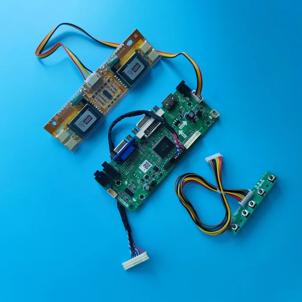 Комплект для LM190E08-TLB2/TLB1/TLA2/TLA1/TLGD/TLH2/TLH1 19 дюймов LVDS 4 лампы 1280X1024 Плата контроллера