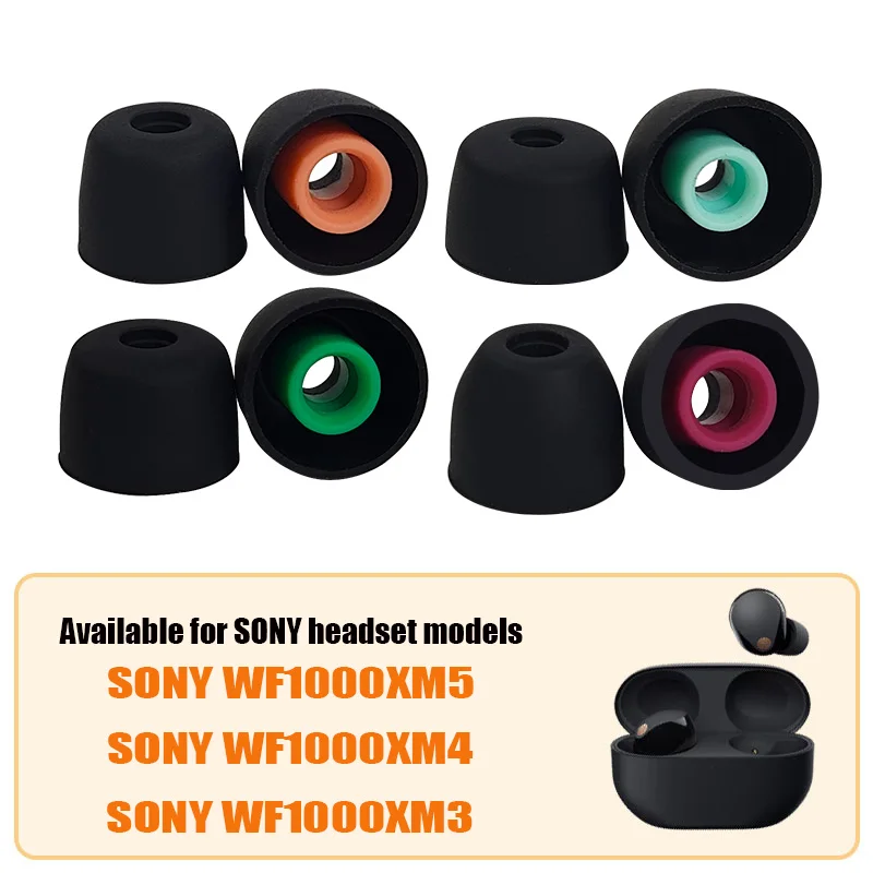 Силиконовые насадки для наушников Sony WF-1000XM5 1000XM4 1000XM3 8 шт