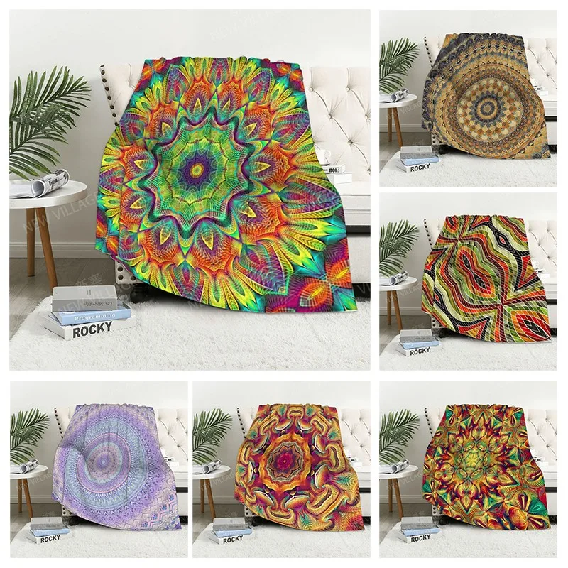 

Клетчатый диван для колена, одеяло, теплое зимнее покрывало для кровати, декоративное одеяло в стиле бохо, теплый флис, скандинавский винтаж...