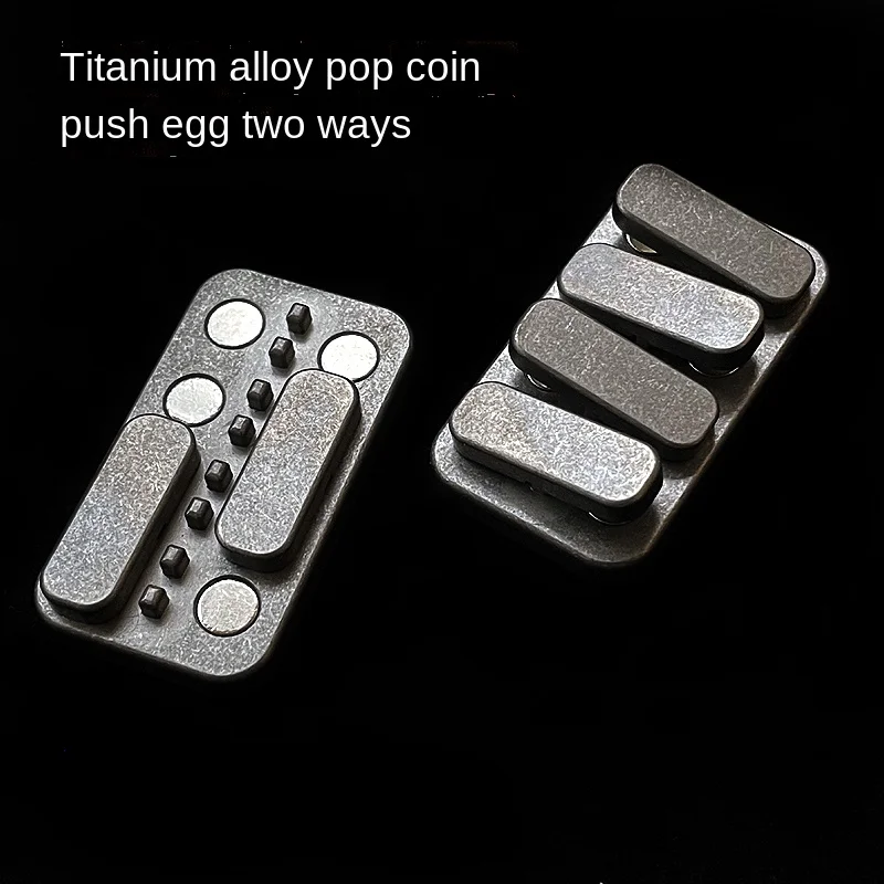

Поп-бренд Seesaw, монета, яйцо, магнитное всасывание, Ppb гироскоп из титанового сплава, игрушка для взрослых для снятия давления, EDC