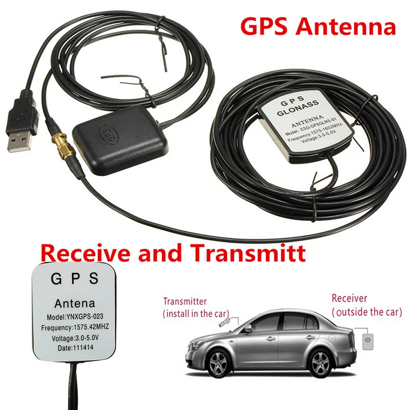 

USB GPS-приемник для автомобиля, ноутбука, ПК, GPS-Антенна для приема и передачи
