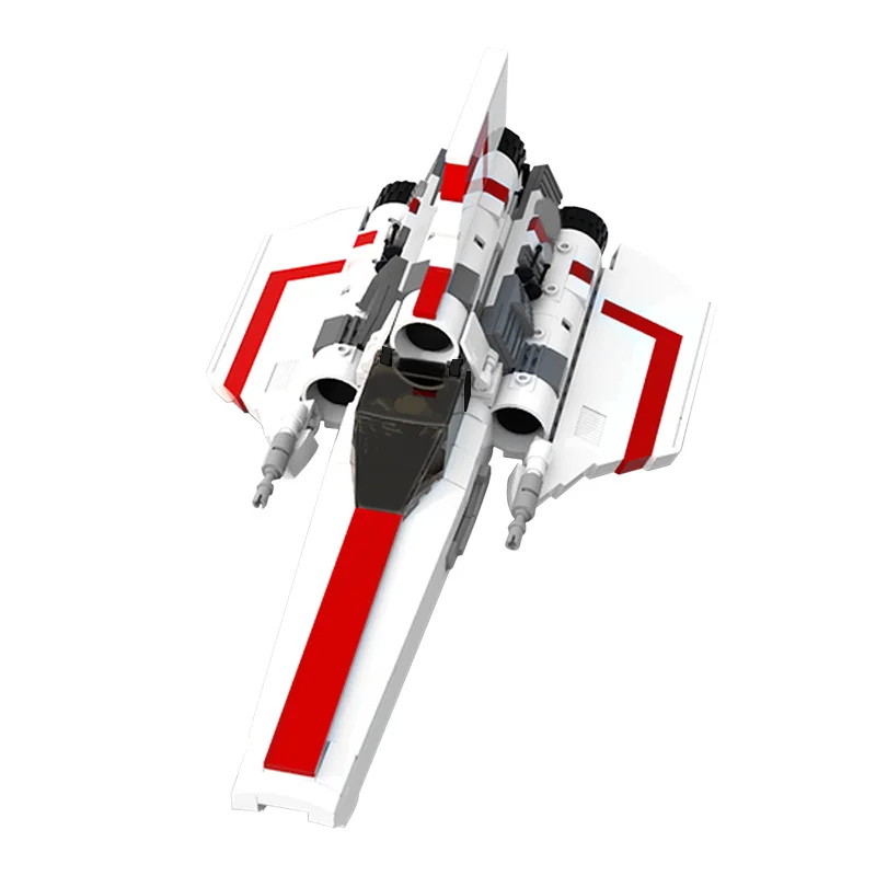 

MOC высокотехнологичные колониальные флаконы MKII/MKI битва строительные блоки модель космическая серия галактика игра-мозг обучающие игрушки ...