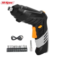 electric screwdriver set cordless electric drill set keyless chuck charging battery power driver tools for repair assembly